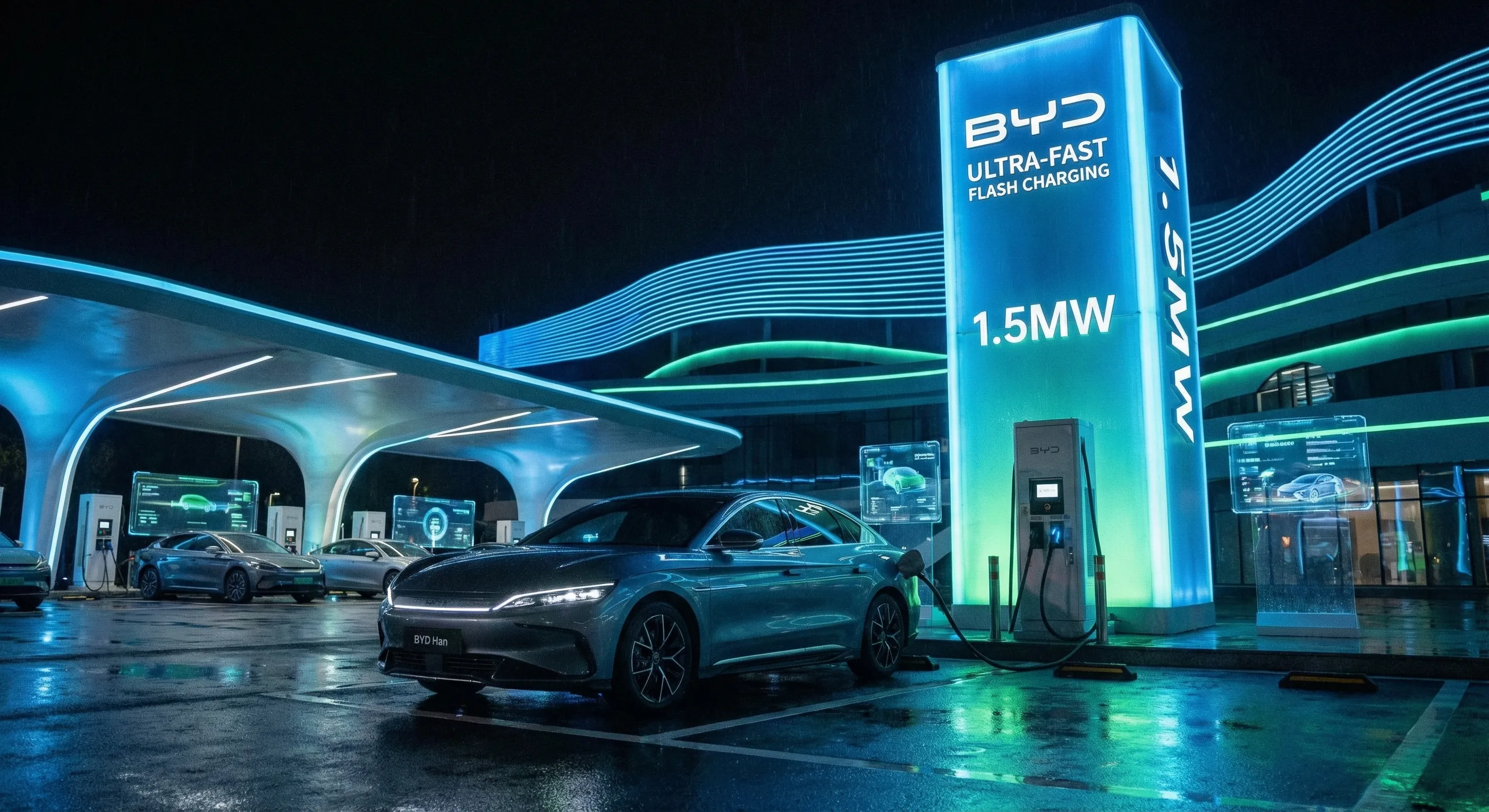 BYD 5-Minute Charging Canada: Blade 2.0 Battery, 1.5MW Reality