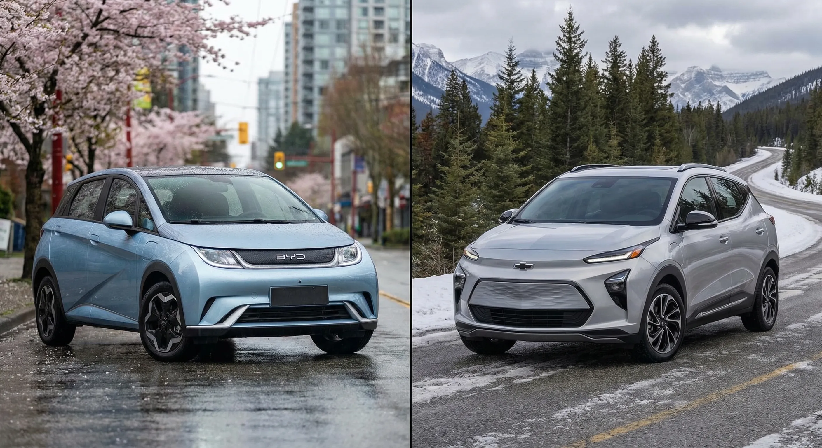 BYD Dolphin vs Chevy Bolt 2027: Canada's Cheapest EVs Go Head to Head