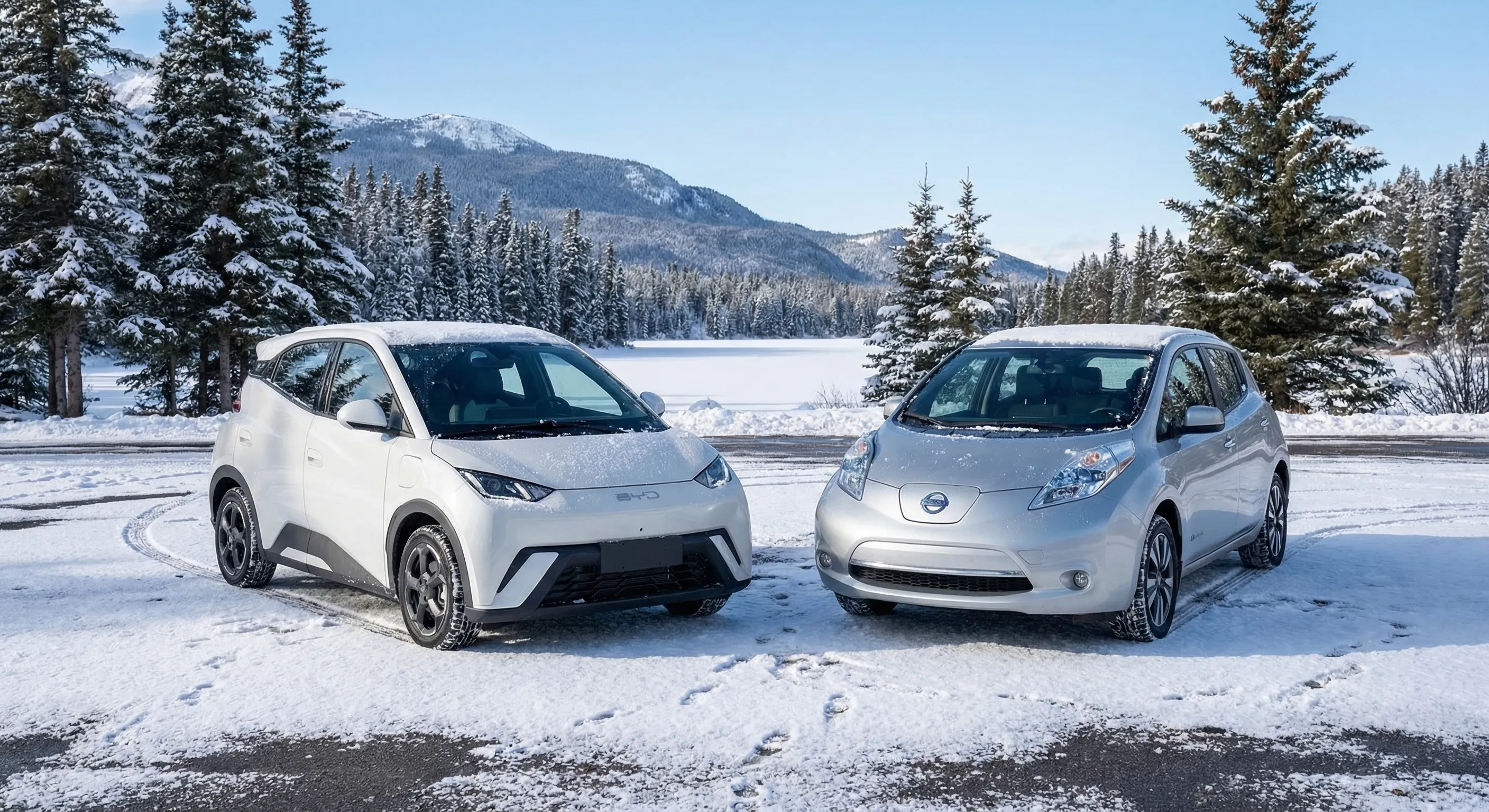 BYD Seagull vs Nissan Leaf side by side comparison