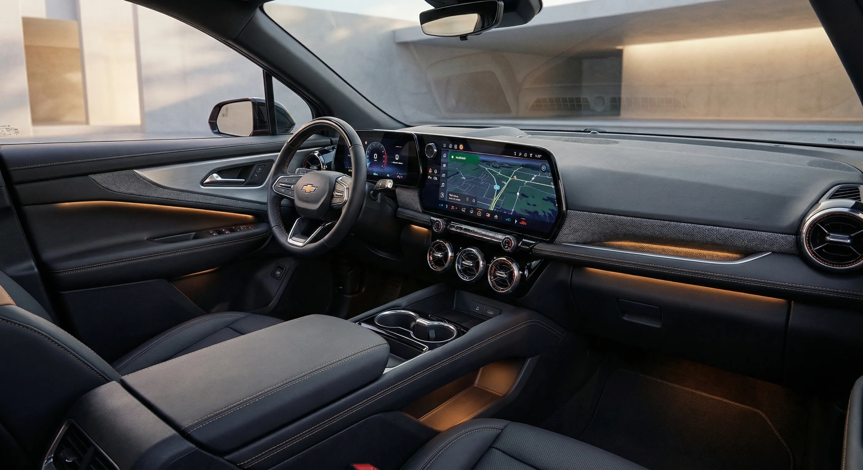 Chevy Blazer EV Canada Review interior dashboard and touchscreen