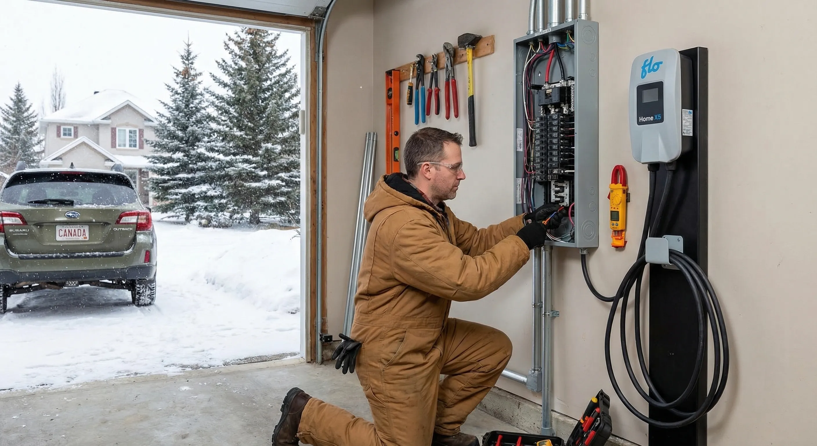 How to Install a Level 2 EV Charger at Home in Canada - ThinkEV Canada guide