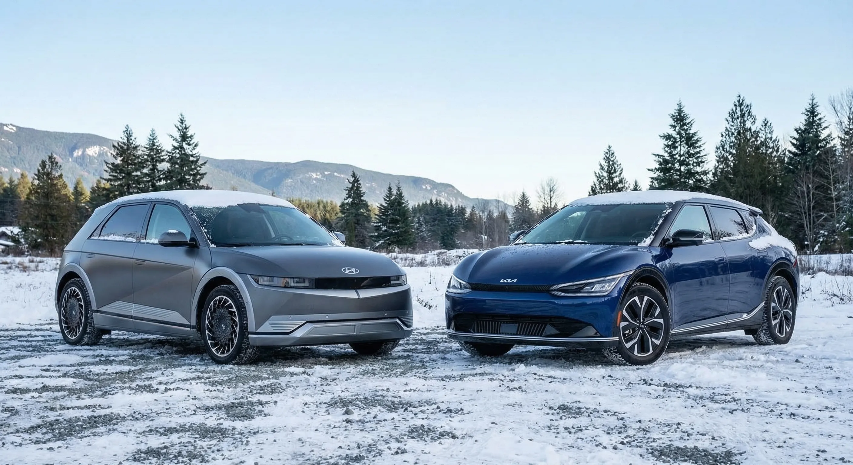 Hyundai Ioniq 5 vs Kia EV6 side by side comparison