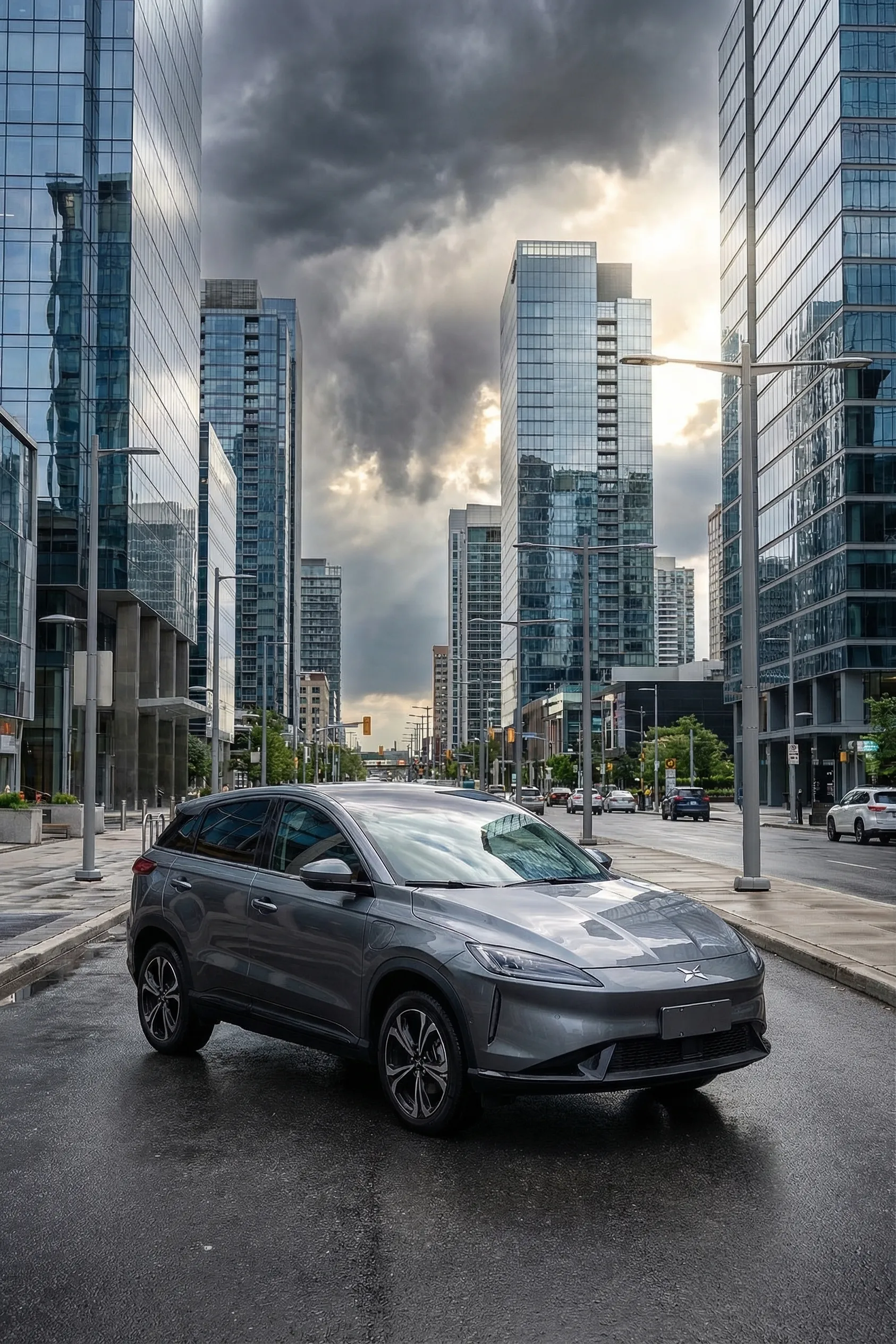 XPeng G3 electric SUV representing Chinese EV brands entering Canada