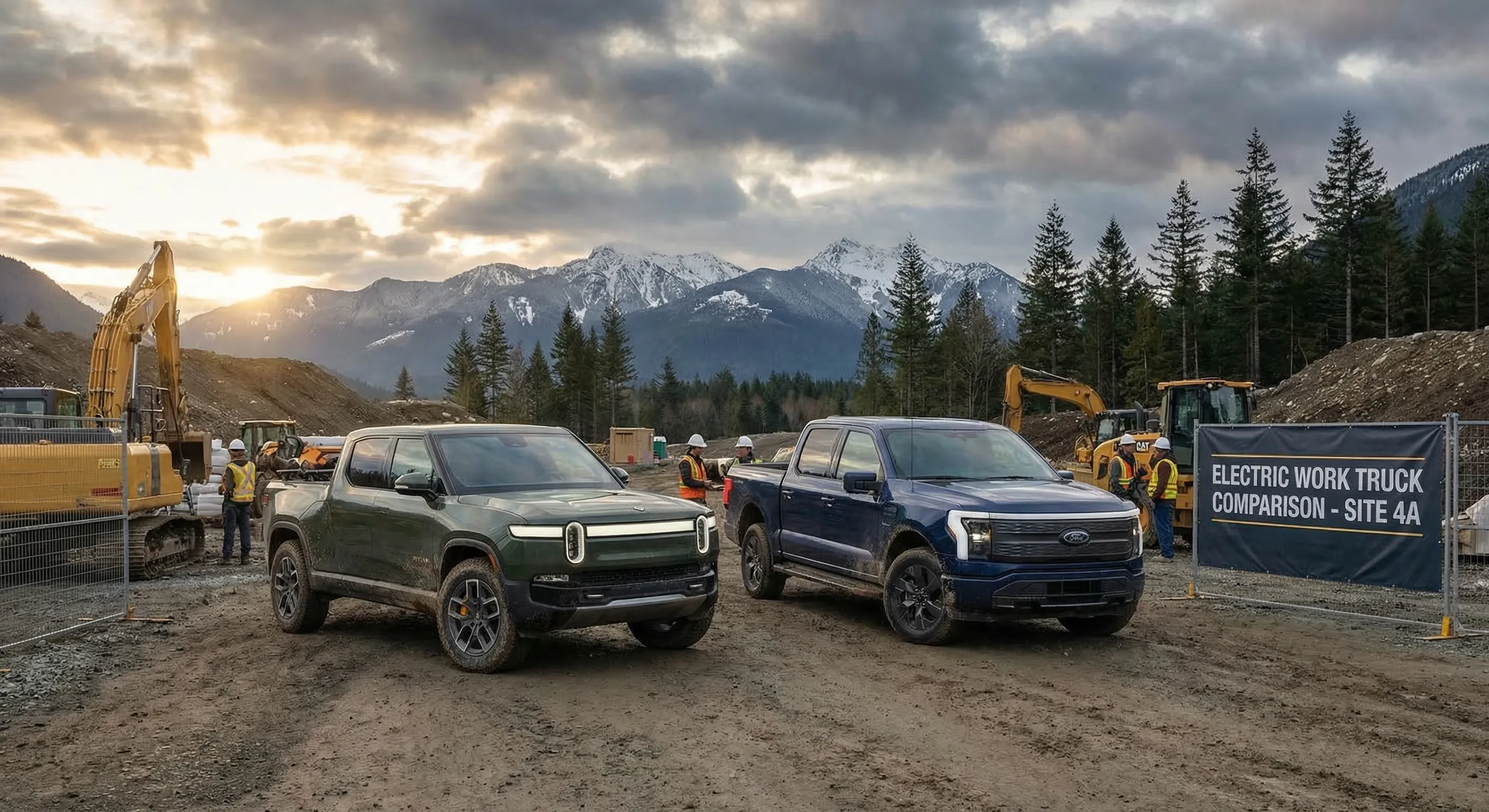 Rivian R1T vs F-150 Lightning: Which Electric Truck Actually Works in Canada?
