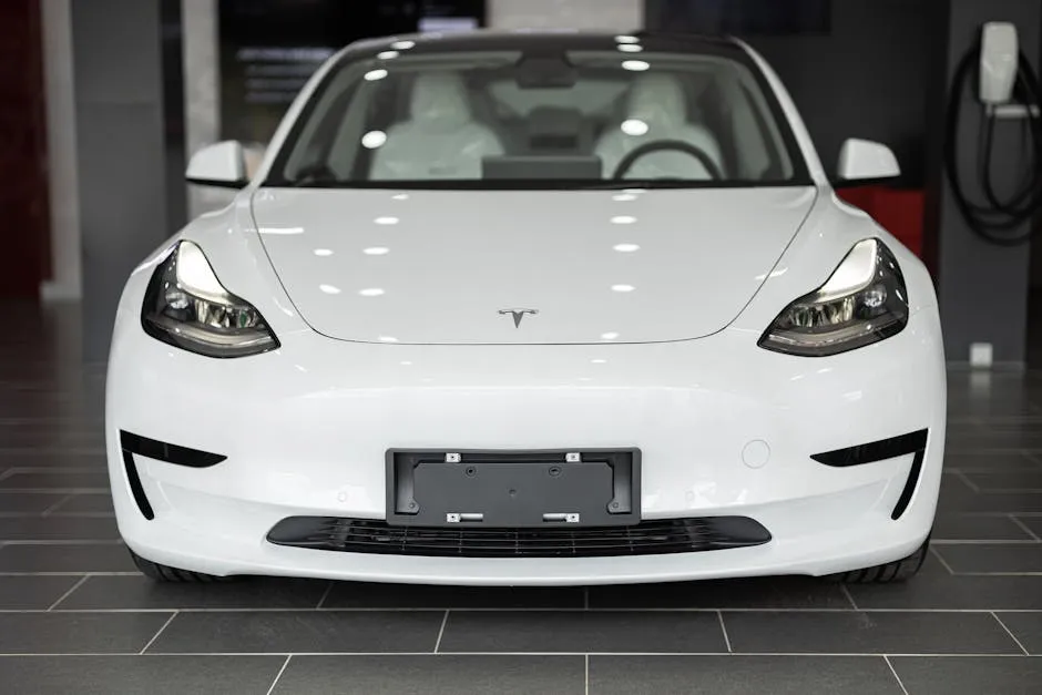 Chinese EV showroom with modern design showcasing electric vehicles available to consumers